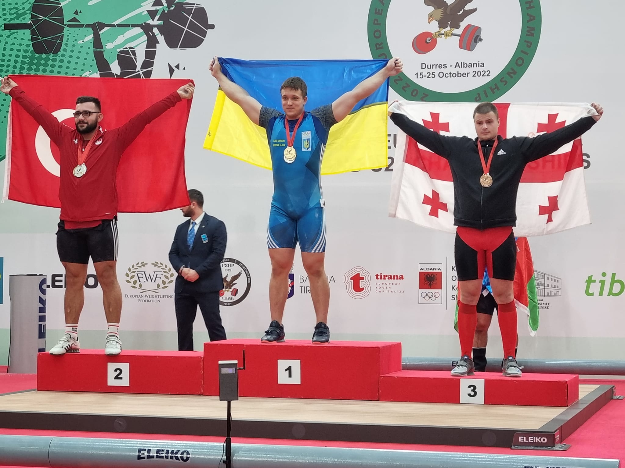 Рубановский стал победителем Европы по тяжелой атлетике
