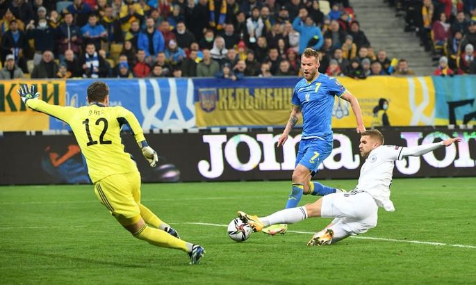 Сборная Украины останется без поддержки в матче против Боснии