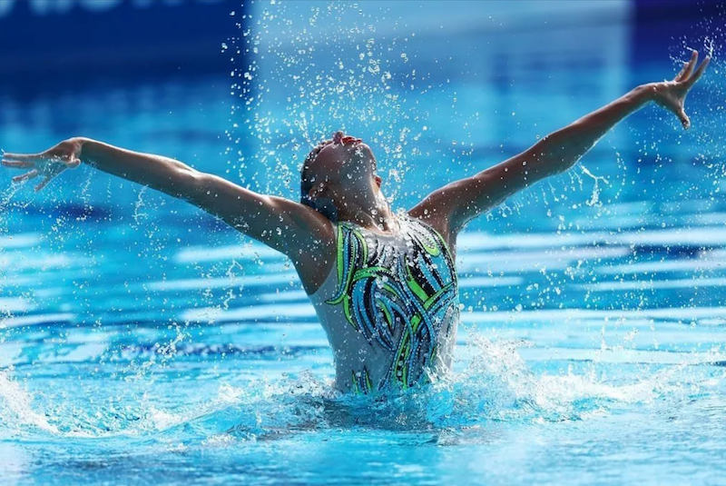 Сборная Украины по артистическому плаванию «золотом» открыла международный сезон