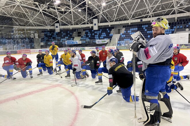 Сборная Украины по хоккею сыграет против Венгрии