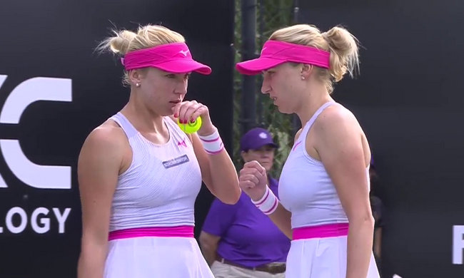 Сестри Кіченок з перемоги стартували у парному розряді на турнірі WTA 500 у Чарльстоні