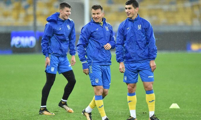 Шевченко вибрав гравців на матч з Німеччиною
