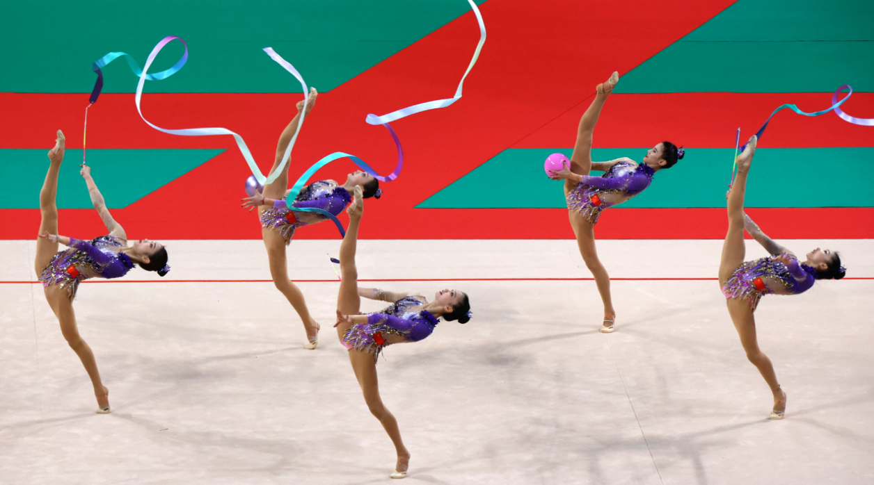 Спортсменка з Білорусі у попередній заявці на етап КС з художньої гімнастики