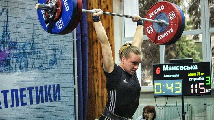 Важка атлетика: Українка виграла дві срібні медалі на ЧЄ