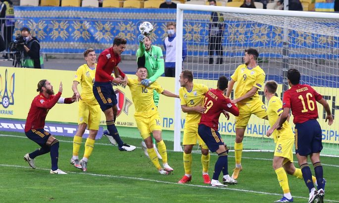 Украина одержала фантастическую победу над Испанией