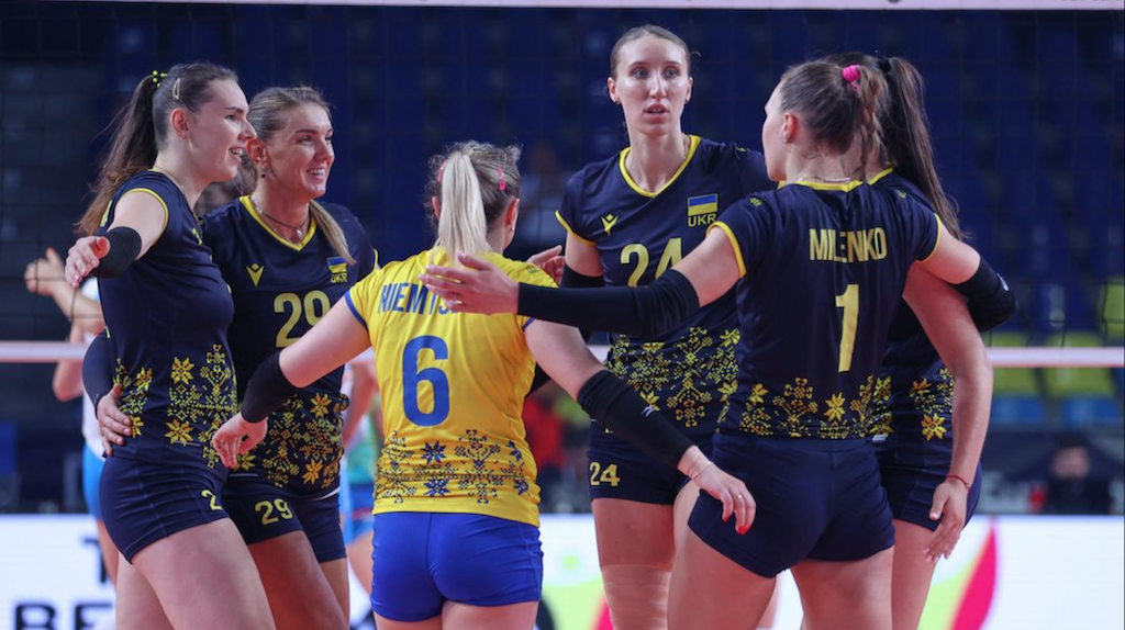 Украина в 1/8 финала плей-офф женского Евро по волейболу сыграет против Чехии
