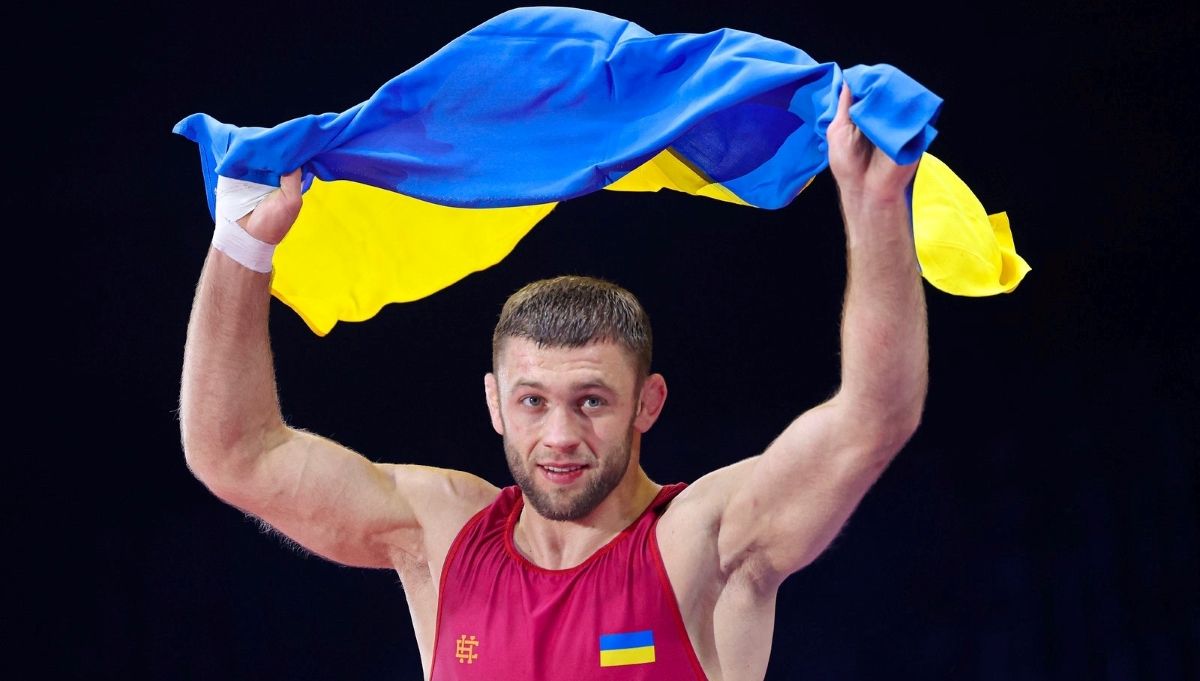 Украинская сборная по борьбе завоевала первую медаль на ЧМ-2023