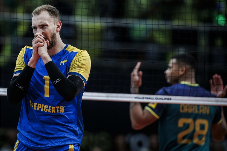 Українська збірна з волейболу зазнала поразки від Німеччини у заключному матчі кваліфікації на ОІ-2024